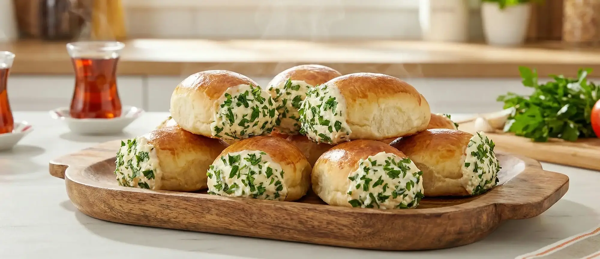 Pastanedekiler Gibi Puf Puf Kabarmış Sakallı Poğaça Tarifi