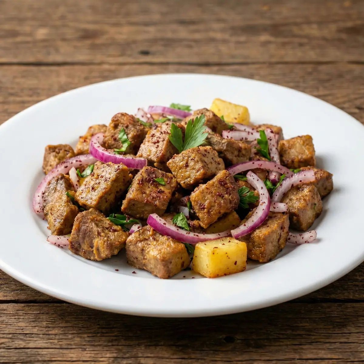 Sakatat Arnavut Ciğeri Yemeği