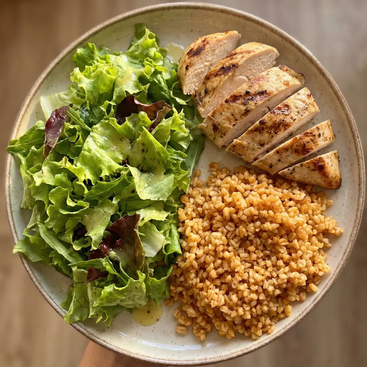 Şeker Hastaları İçin İftar Menüsü Izgara Tavuk Bulgur Pilavı Salata