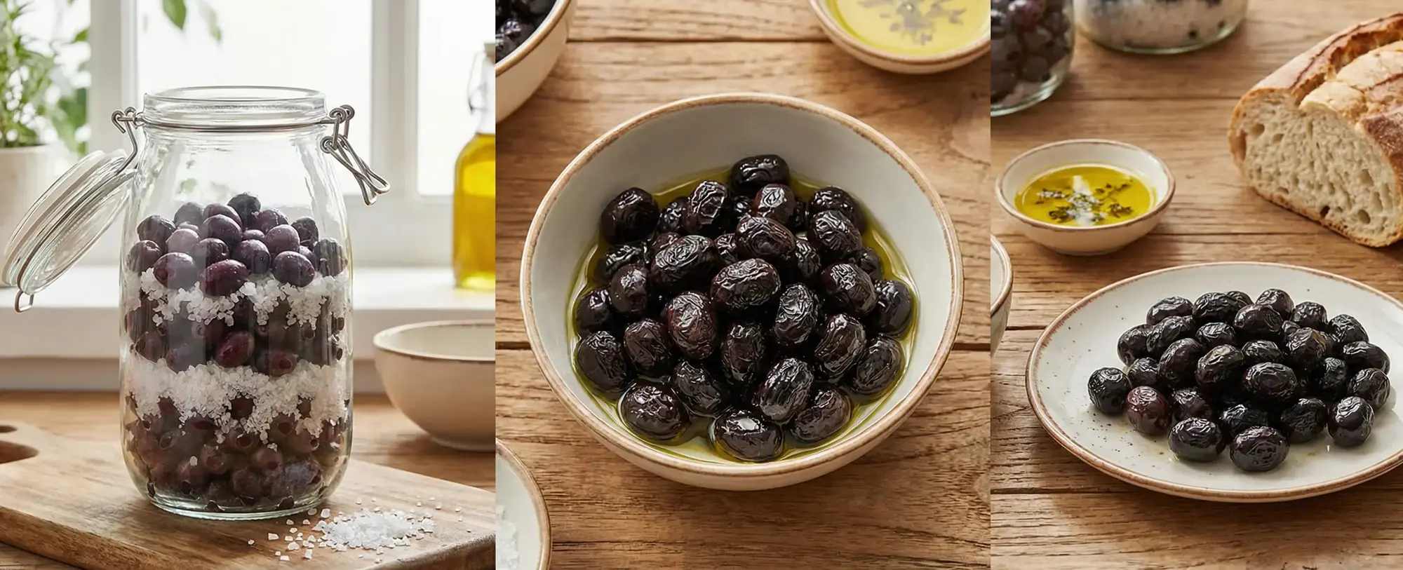 Ev Yapımı Sallama Siyah Zeytin Tarifi