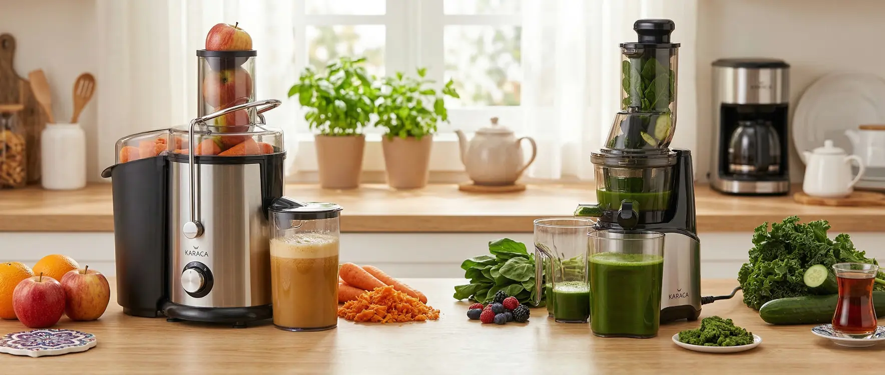Slow Juicer (Yavaş Sıkım) ile Klasik Katı Meyve Sıkacağı Arasındaki Fark Nedir?