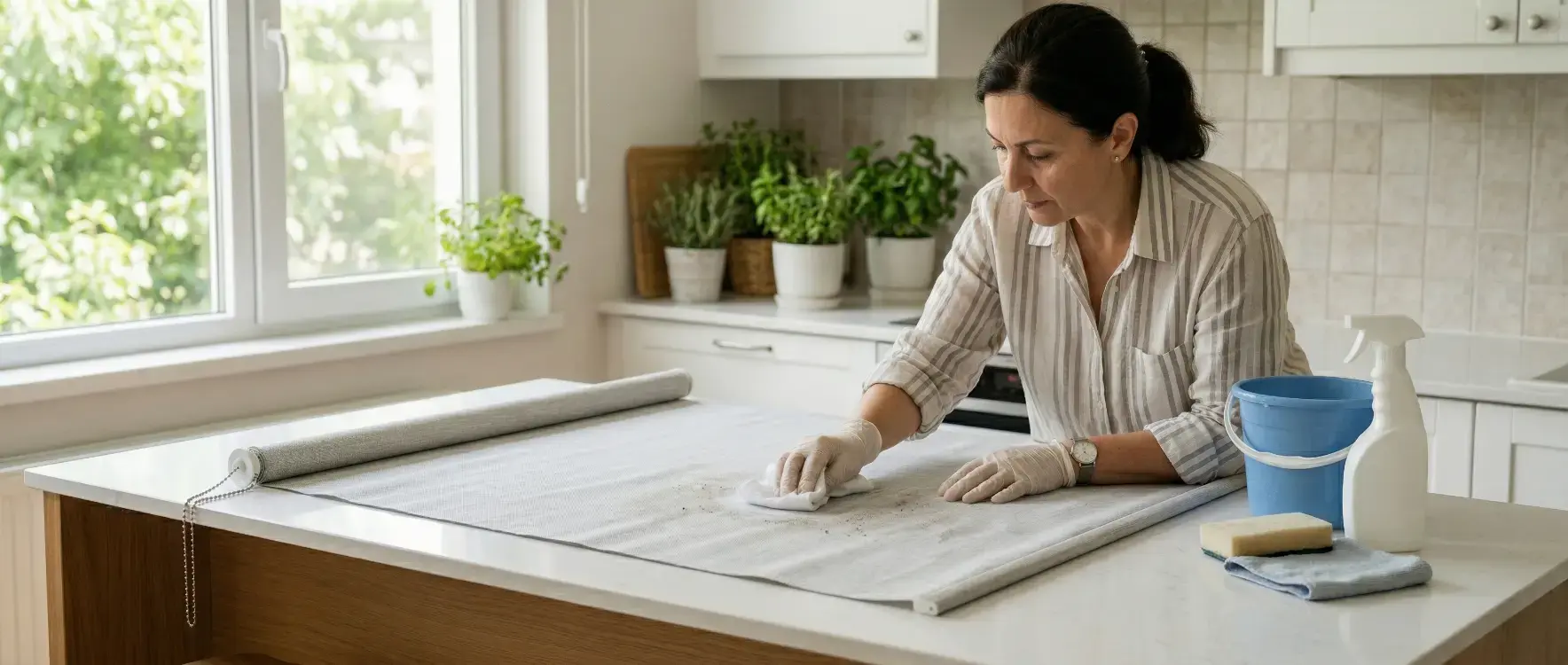 Evde Stor Perde Nasıl Yıkanır? Kumaşa Zarar Vermeden Stor Perde Temizliği