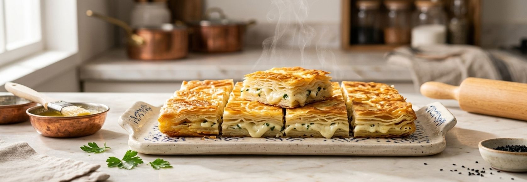 Gizli Malzemesiyle Baklava Gibi Nefis Su Böreği Tarifi