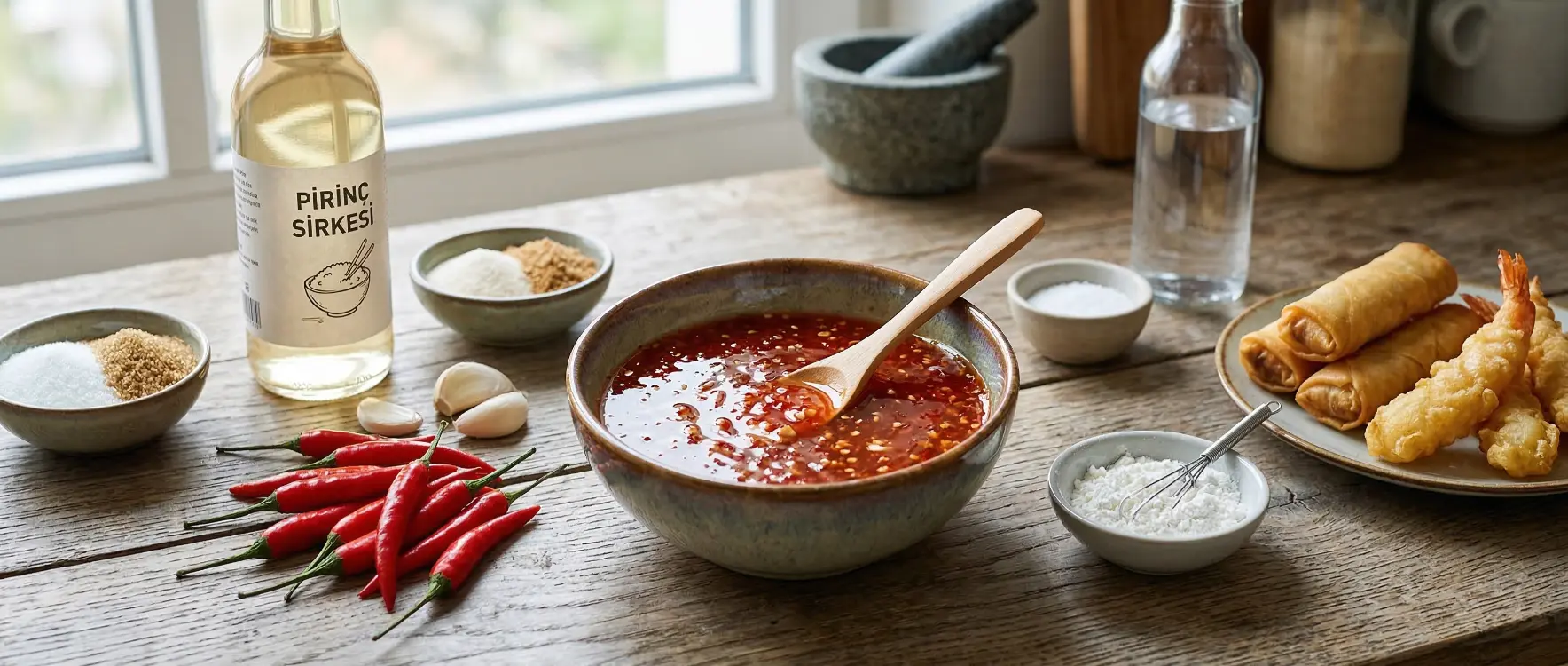 Sweet Chili Sos Nedir? Ev Yapımı Tarifi ve Malzemeleri