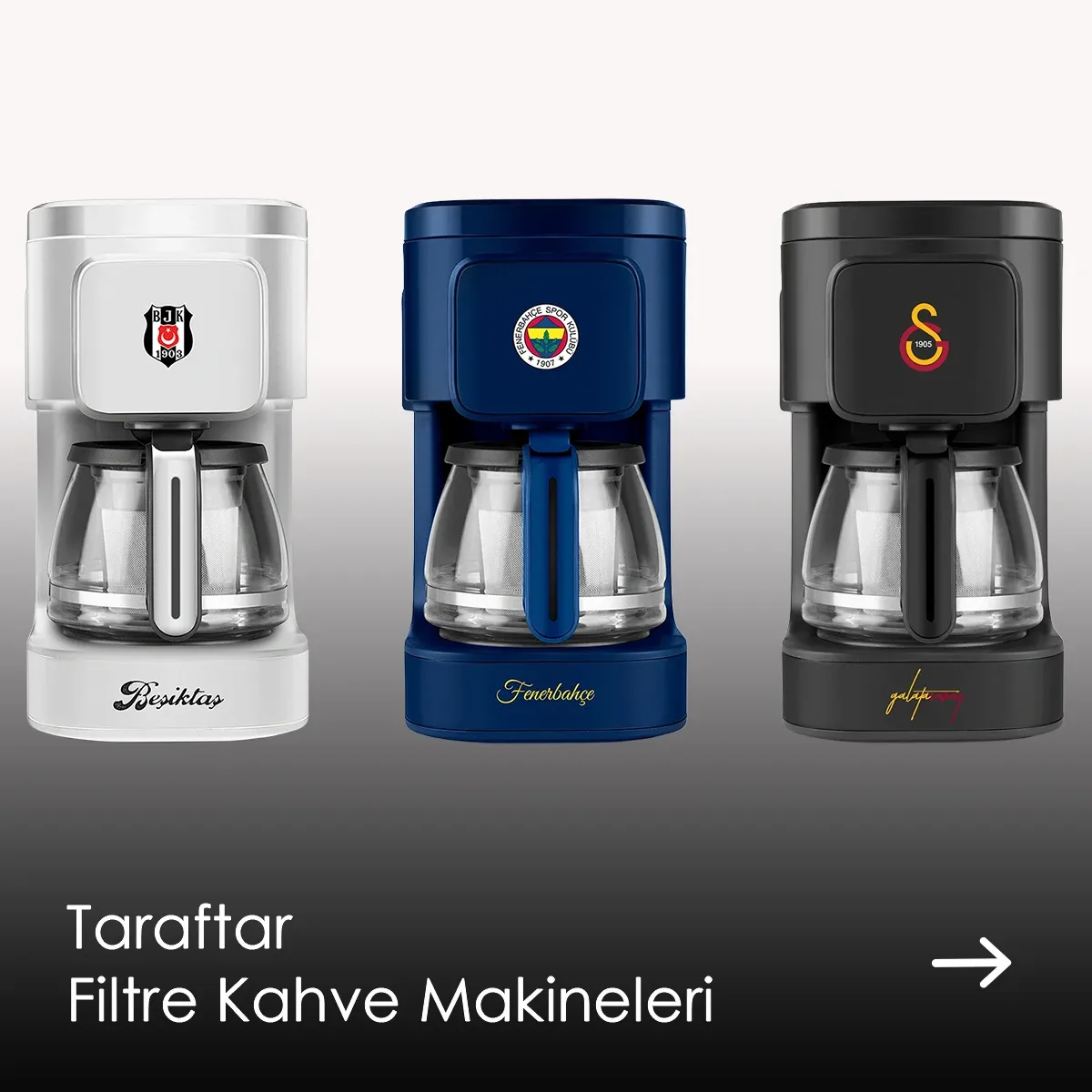Taraftar Filtre Kahve Makineleri