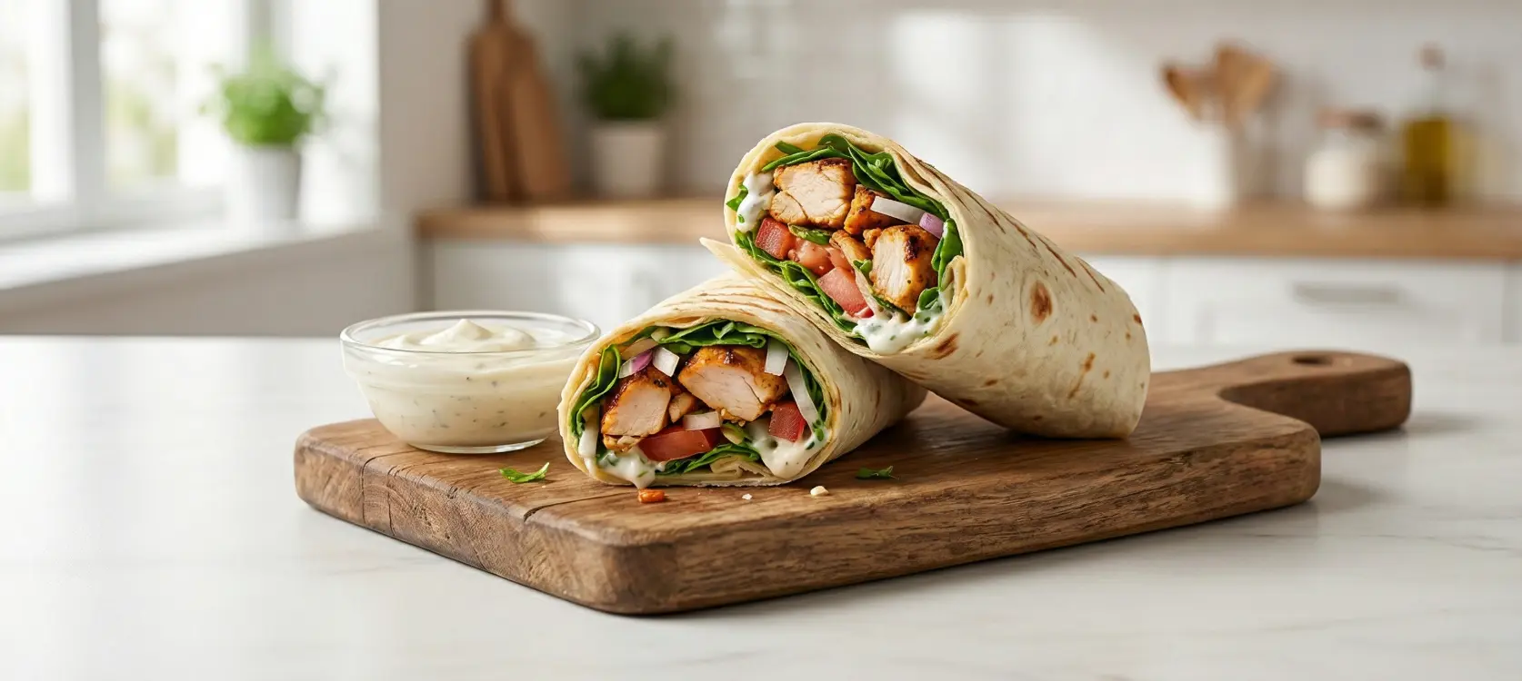 Evde Yapabileceğiniz En İyi Soslu Tavuk Dürüm Tarifi