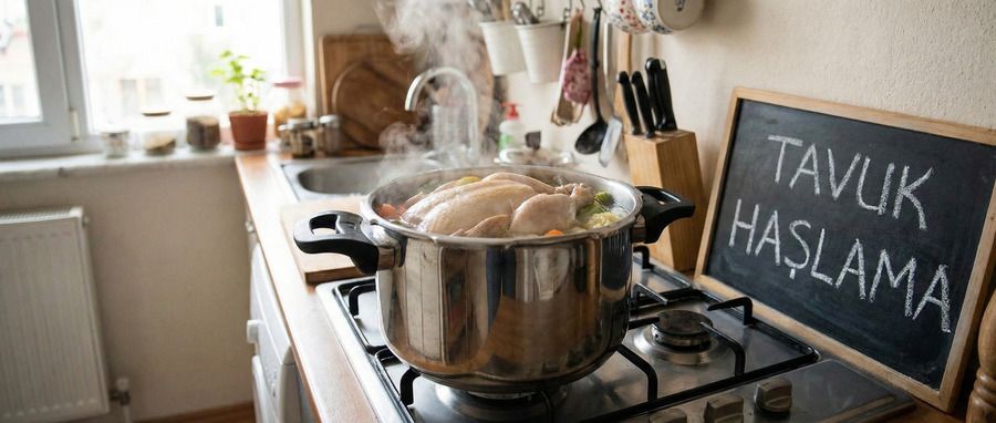 Tavuk Haşlama ve Pişirme Süreleri – Fırın, Düdüklü ve Normal Tencere
