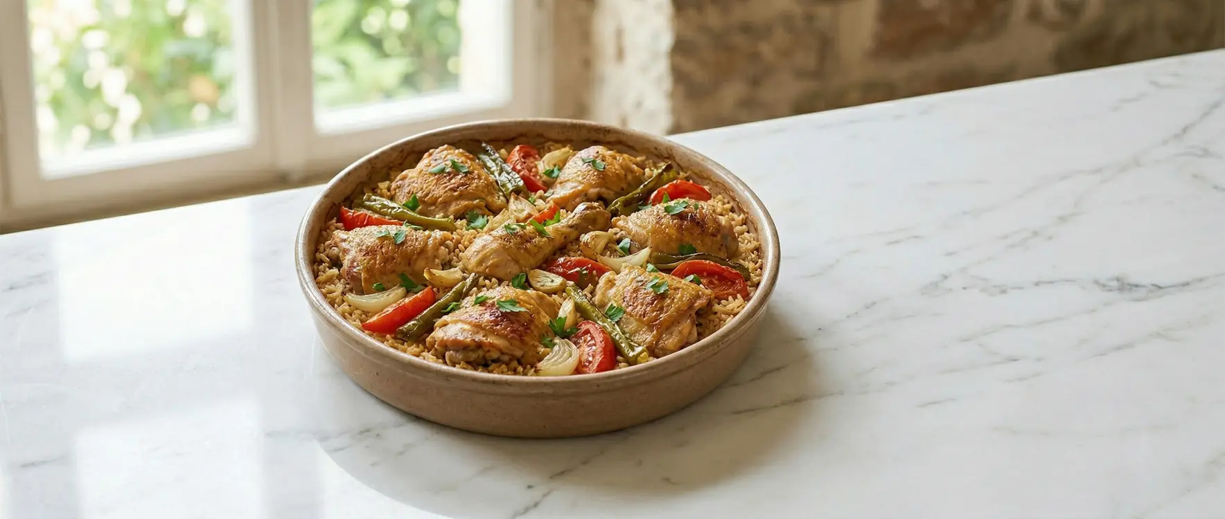 Fırında Geleneksel Tavuk Kapama Tarifi