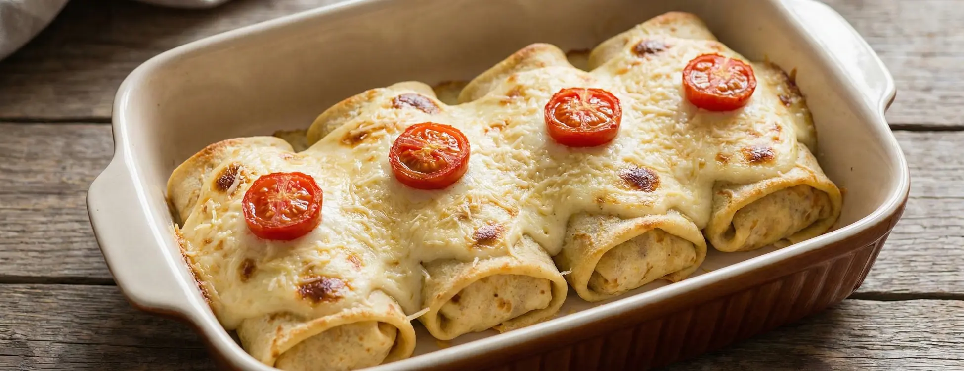 Beşamel Soslu Yumuşacık Tavuklu Krep Tarifi