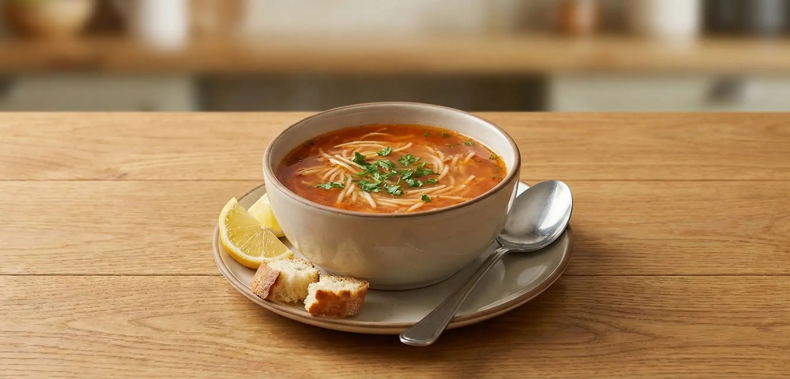 10 Dakikada Hazır Pratik Tel Şehriye Çorbası