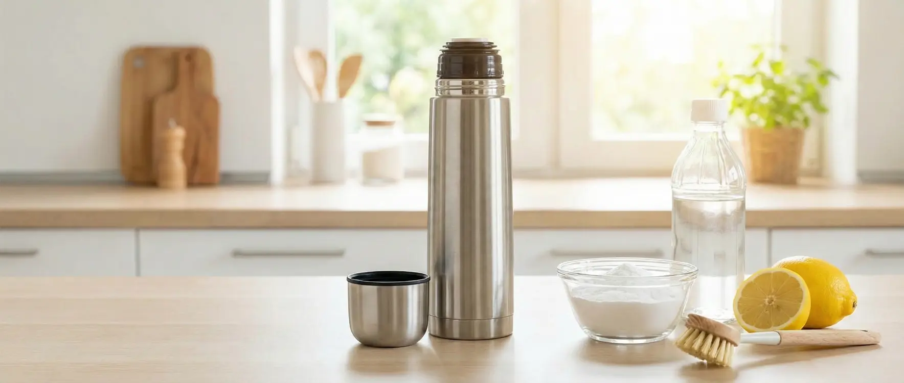 Çelik Termos İçi Kahve ve Süt Kokusu Nasıl Giderilir?