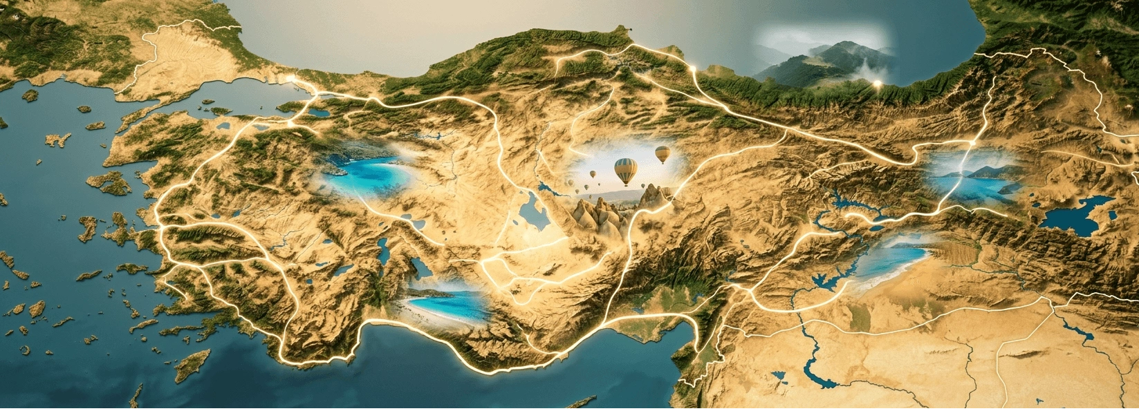Türkiye'nin En Güzel Yaz Tatili Rotaları