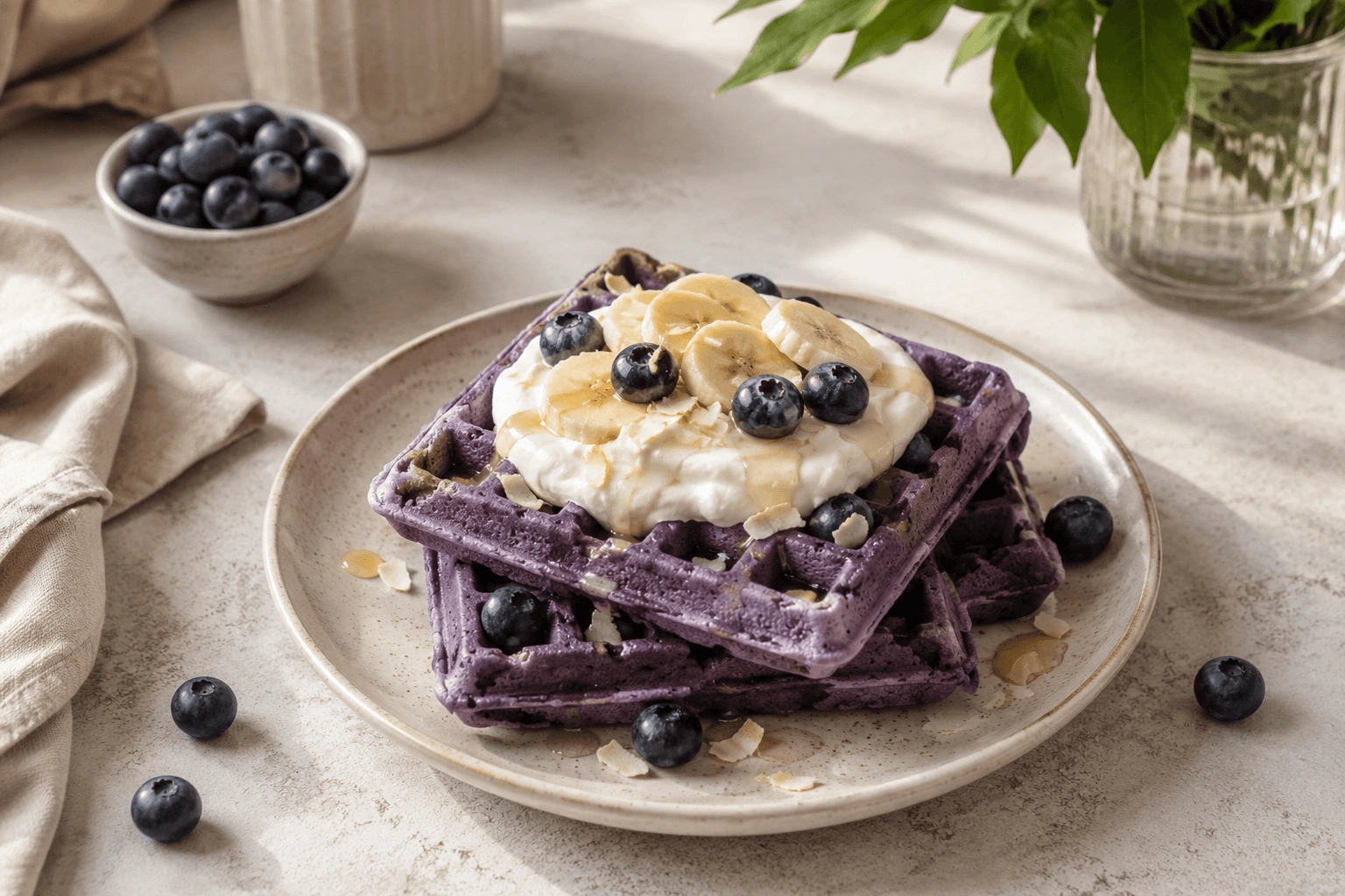 ube-waffle