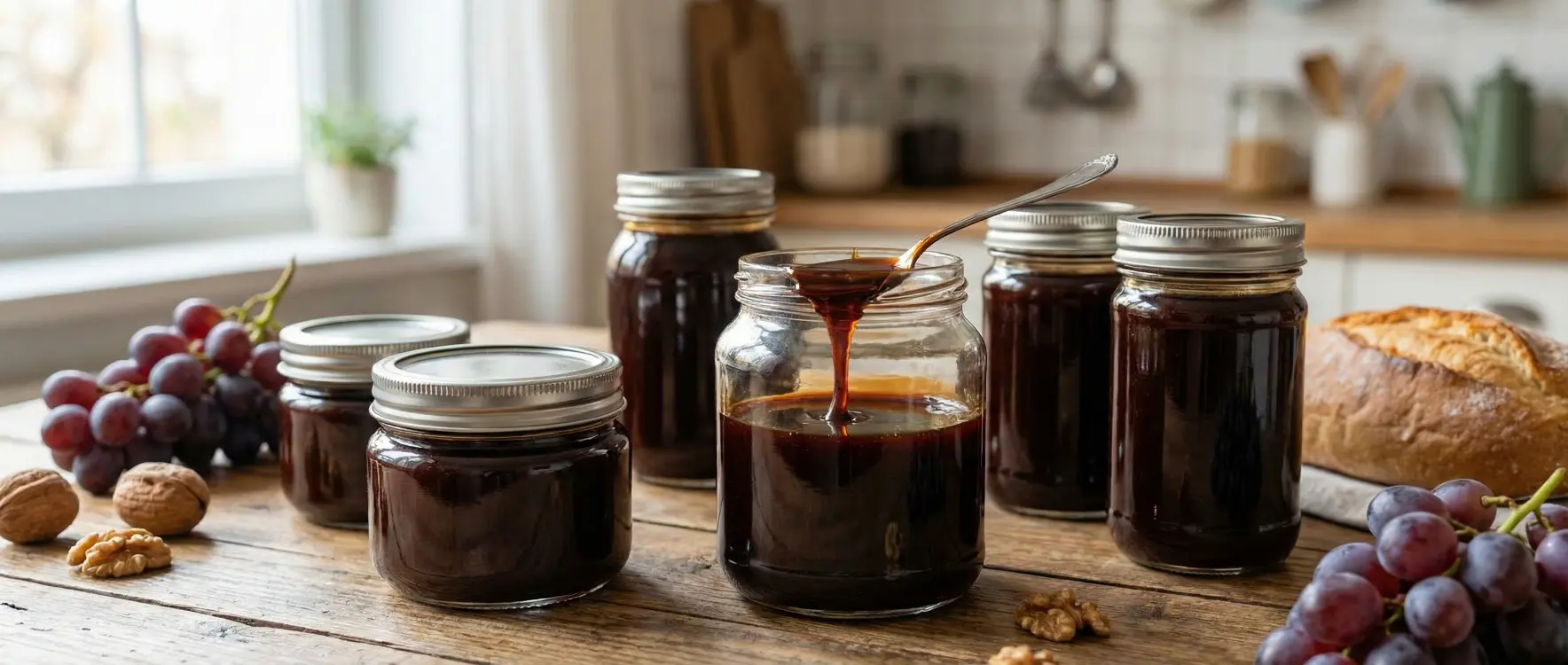 Ev Yapımı Doğal Üzüm Pekmezi Nasıl Yapılır?
