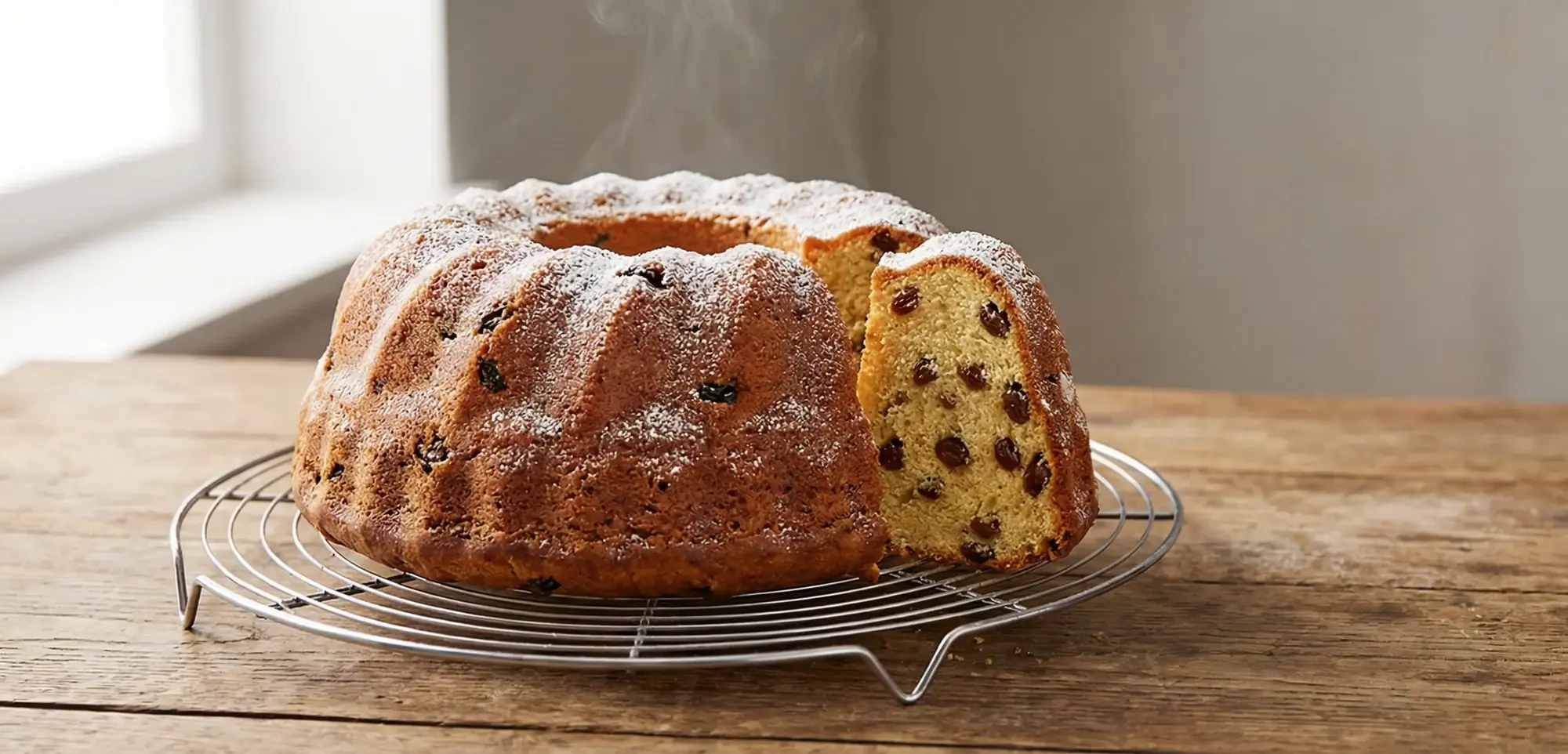 Sünger Gibi Yumuşacık Klasik Üzümlü Kek Tarifi