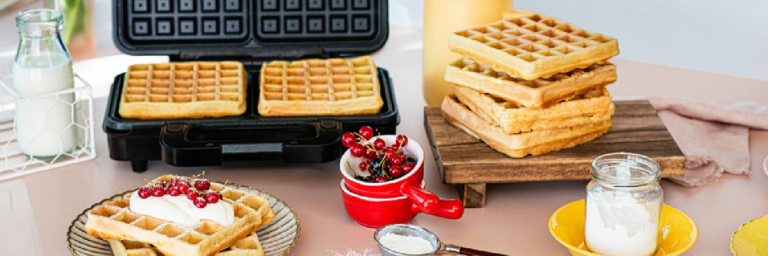 Waffle Makinesinde Tahinli Waffle Tarifi