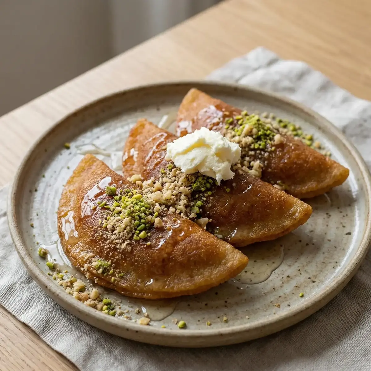 Yassı Kadayıf Tatlısı