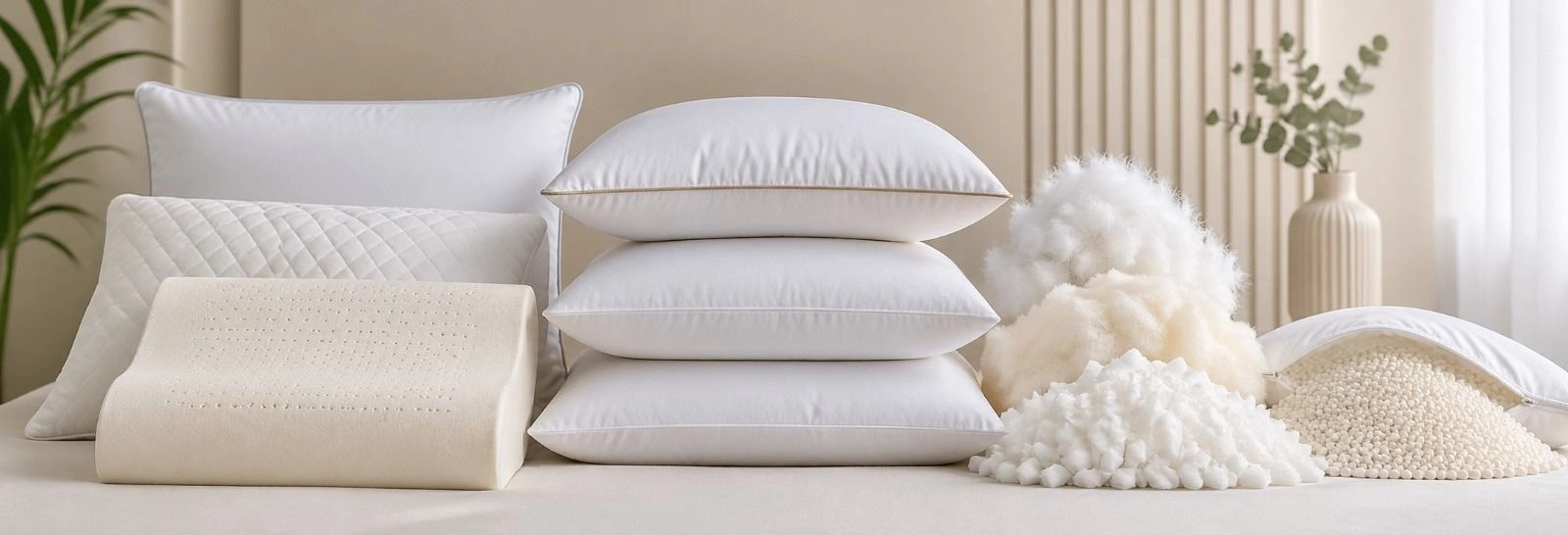  Yastık Dolgu Çeşitleri Nelerdir ve Hangi Yastık Size Uygun Düşer?