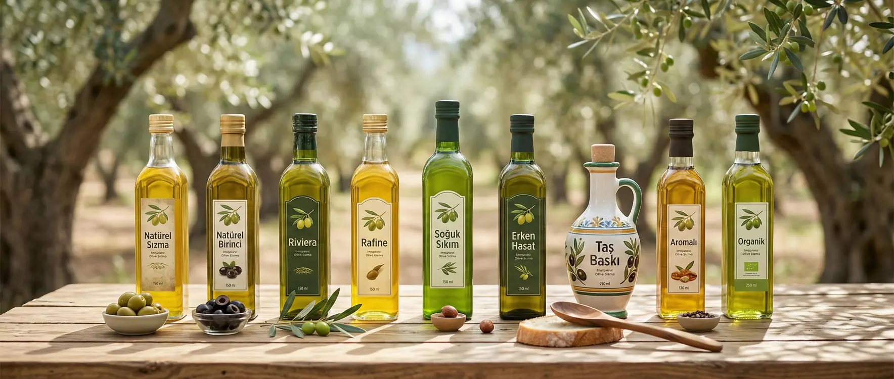 En Çok Tüketilen Zeytinyağı Çeşitleri