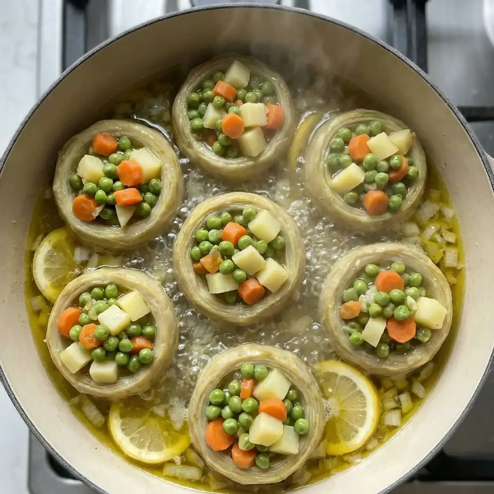 Zeytinyağlı Enginar Tarifi