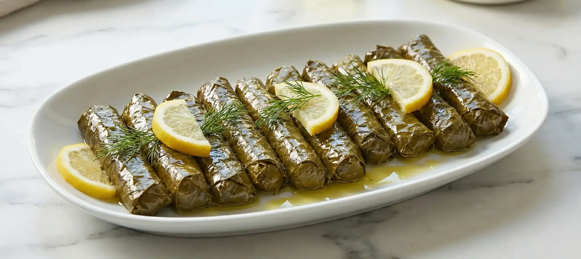 Lokum Gibi Pişmiş Anne Usulü Zeytinyağlı Yaprak Sarma Tarifi