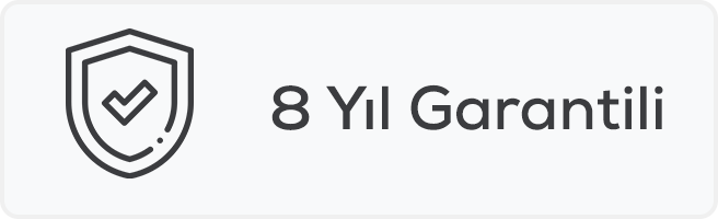 8 Yıl Garantili