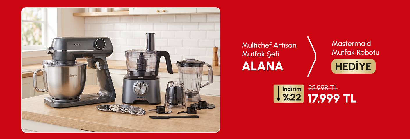 Multichef Artisan Mutfak Şefi Alana Mastermaid Mutfak Robotu Hediye