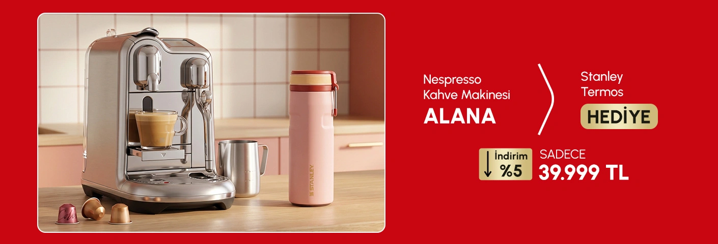 Nespresso Kahve Makinesi Alana Stanley Termos Hediye