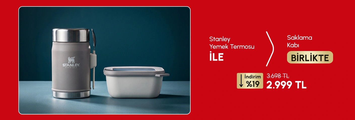 Stanley Yemek Termosu ile Saklama Kabı Birlikte 2.999 TL