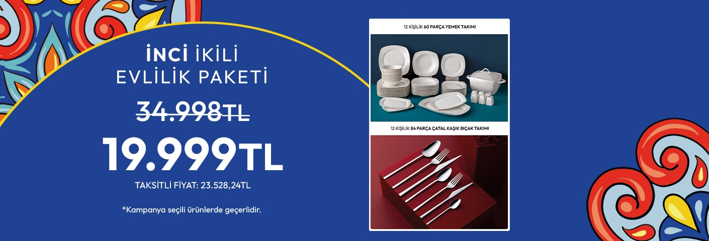 Emsan İnci İkili Evlilik Paketi