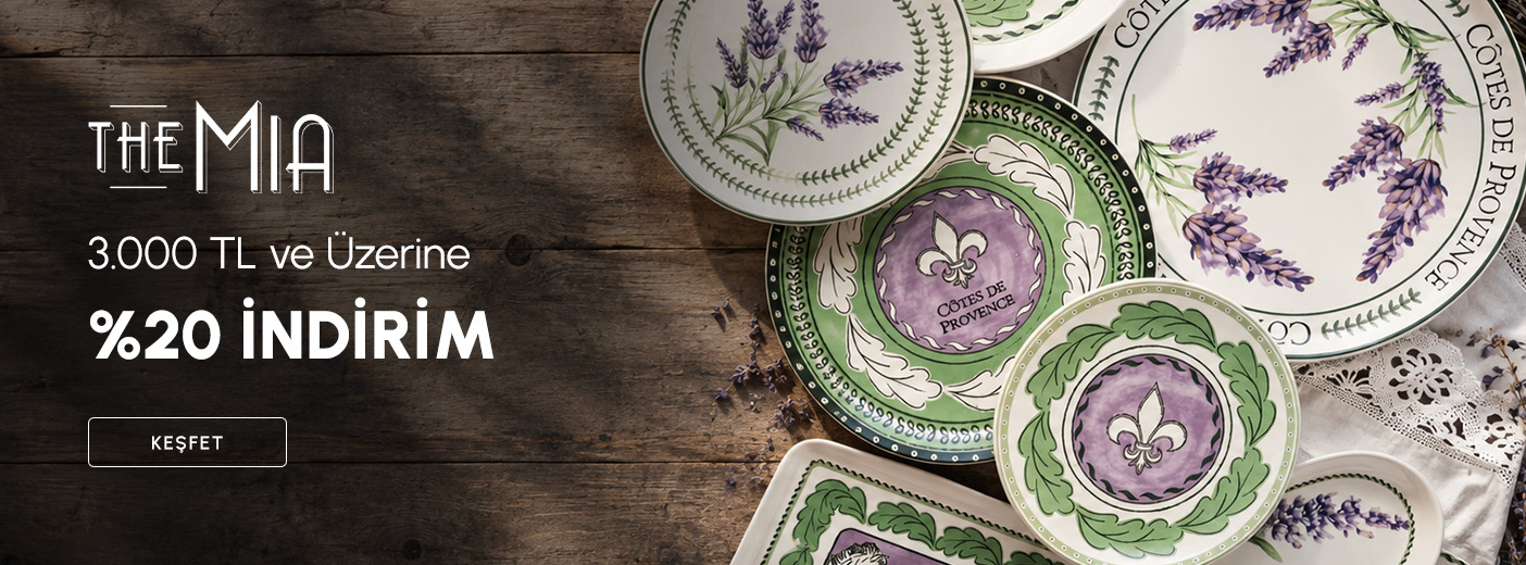 Karaca Home - 3000 TL Üzerine %20 İndirim