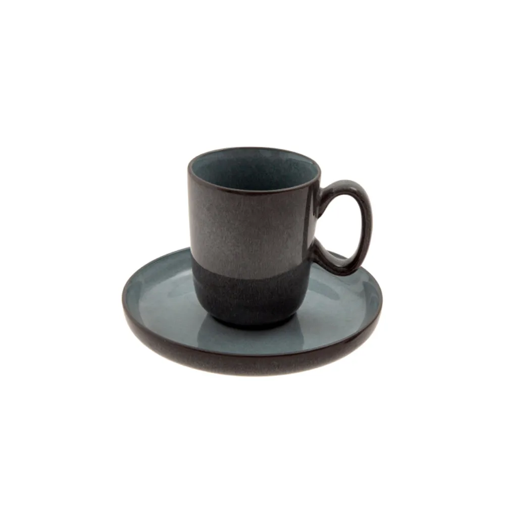 Jumbo Twin Blue Fincan Tabağı 12 cm
