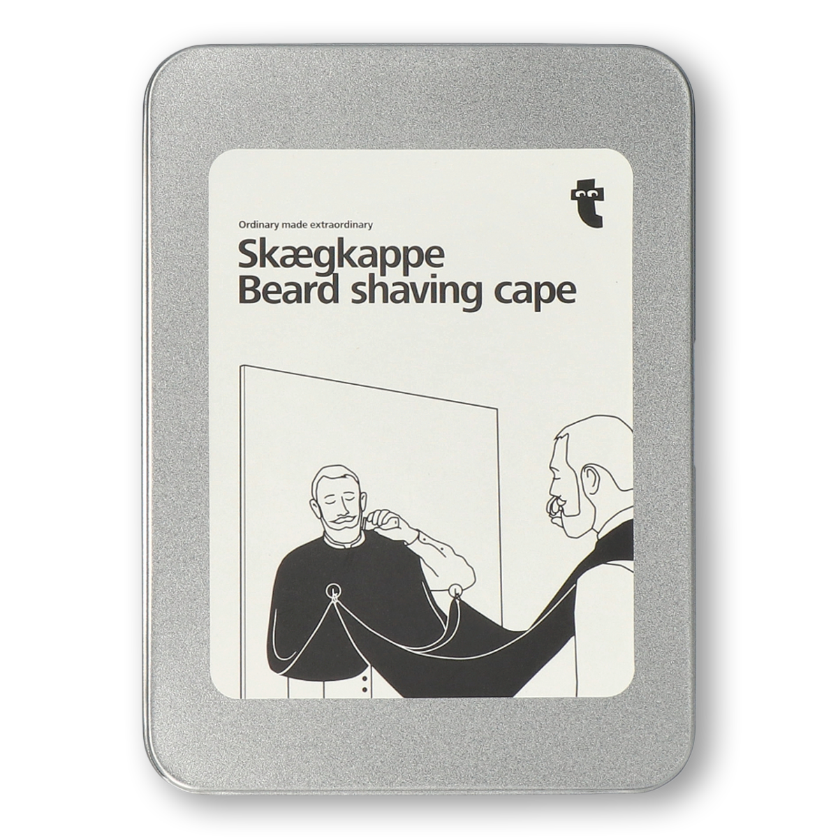 Flying Tiger Copenhagen Vantuzlu Siyah Tıraş Pelerini