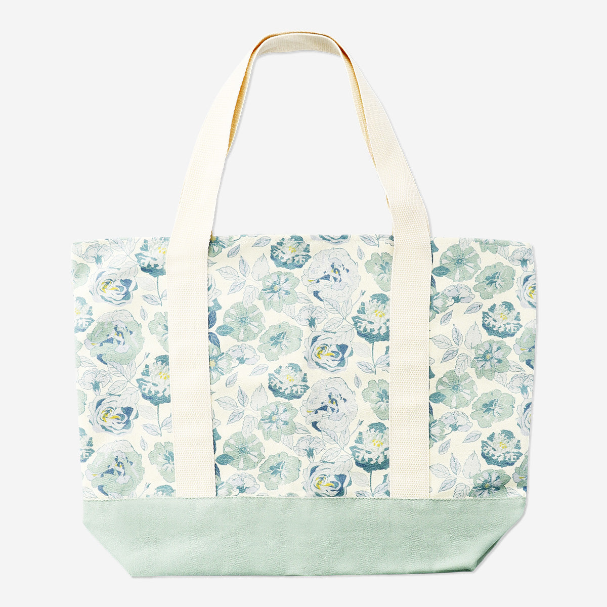 Flying Tiger Copenhagen Mavi Çiçekli Kanvas Çanta