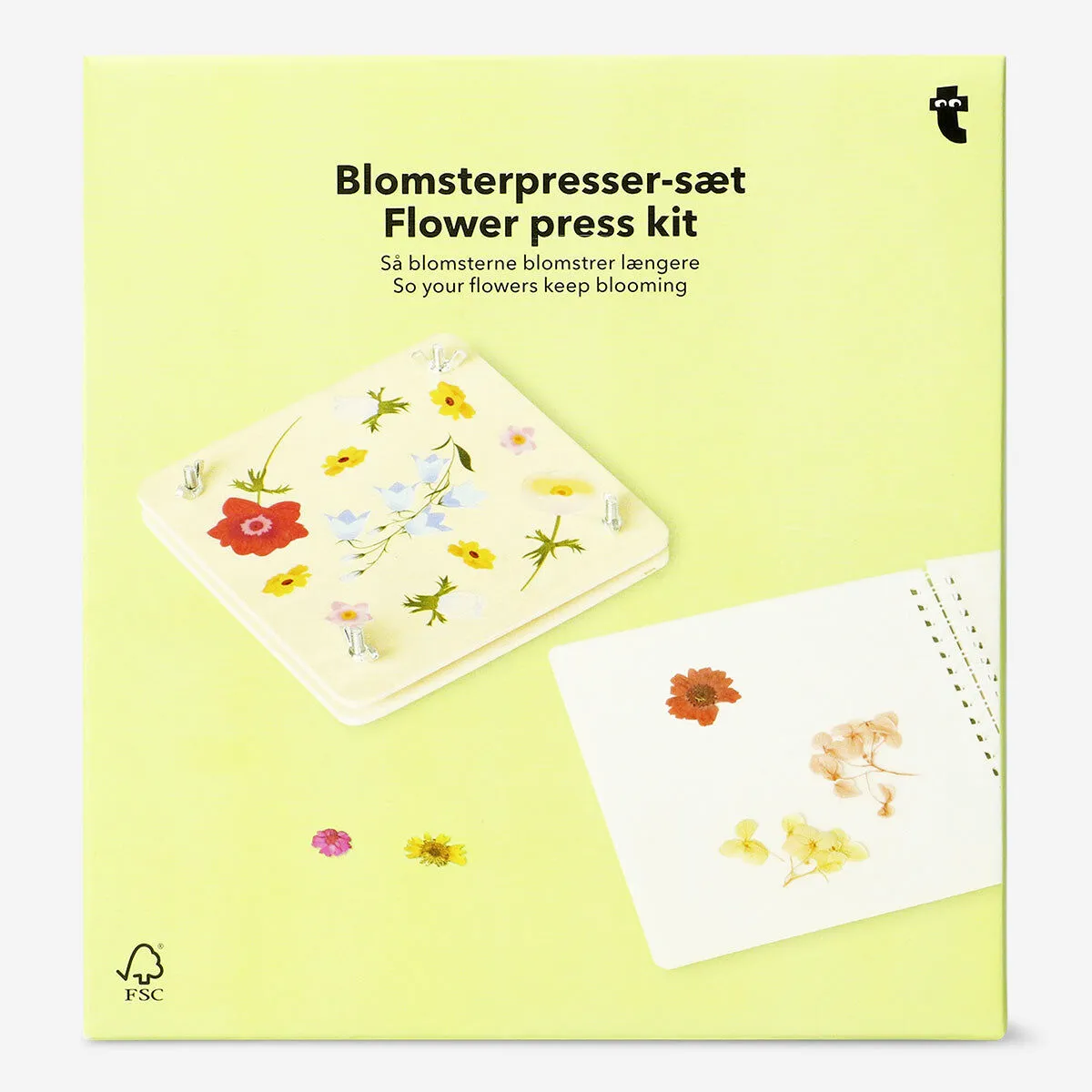 Flying Tiger Copenhagen Kendin Yap Bahar Çiçekleri Presleme Kiti