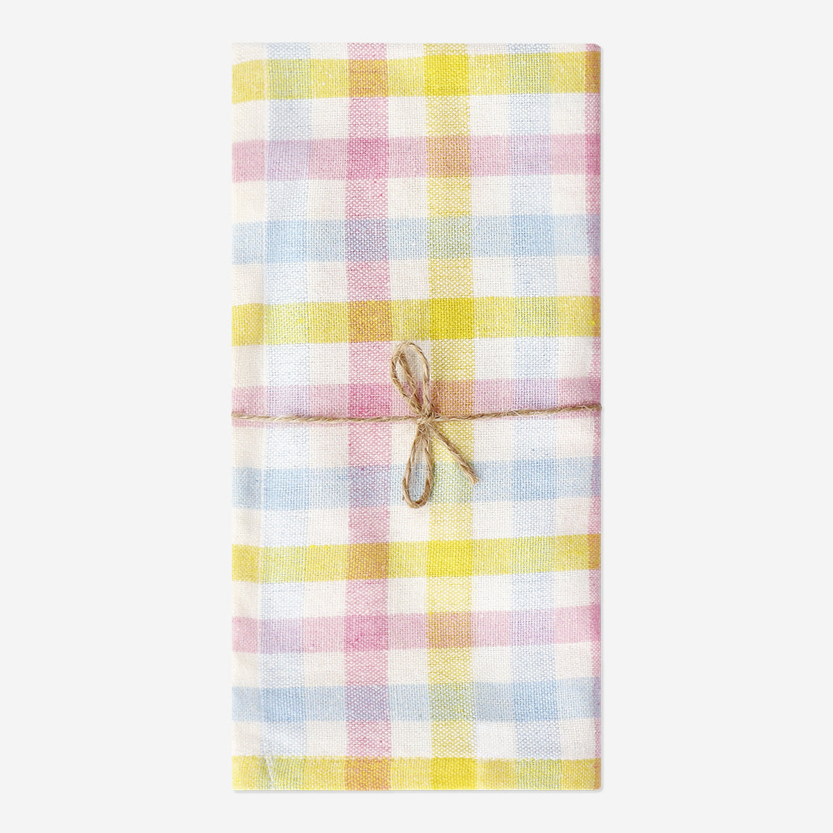 Flying Tiger Copenhagen 2'li Çok Renkli Kareli Pamuk Peçete