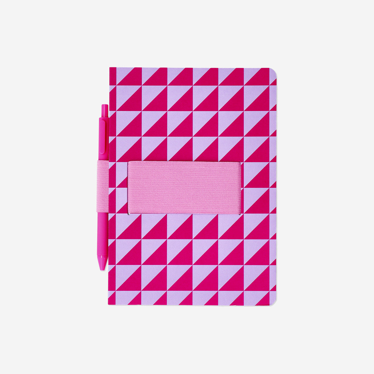 Flying Tiger Copenhagen Kalemli Pembe Geometrik Desenli Defter A5