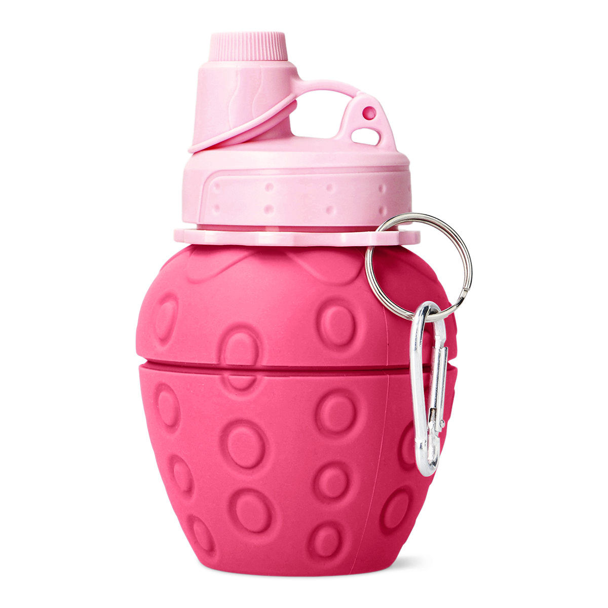 Flying Tiger Copenhagen Pembe Cupcake Şekilli Katlanabilir Silikon Matara