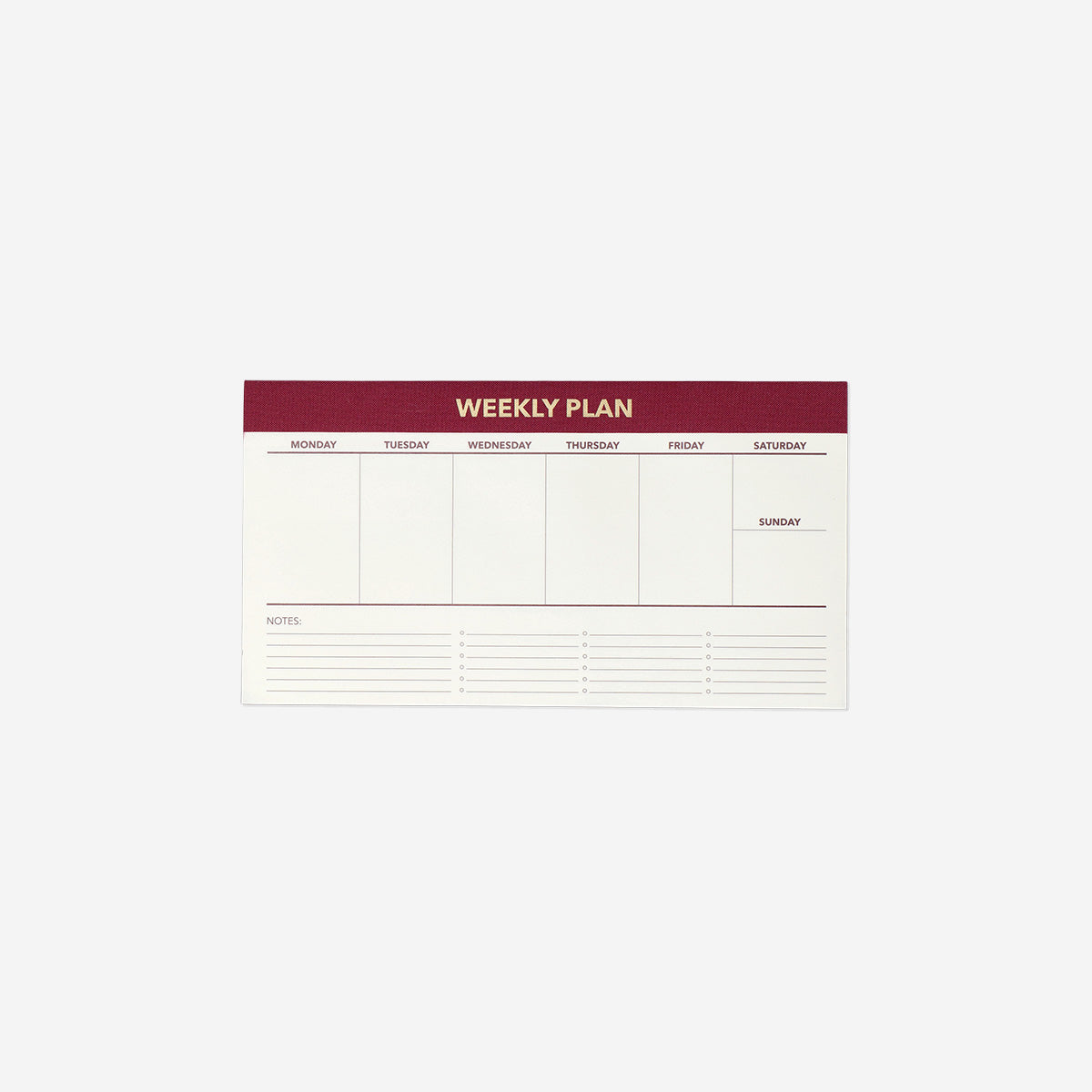 Flying Tiger Copenhagen Haftalık Masaüstü Planlayıcı Defter