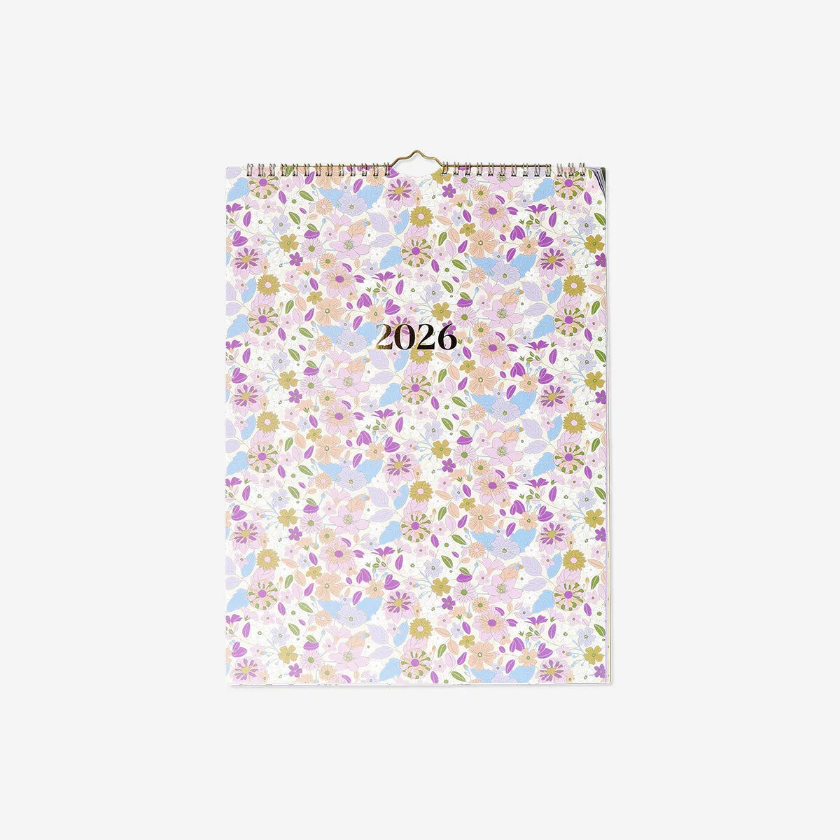 Flying Tiger Copenhagen Kır Çiçekleri Desenli 2026 Duvar Takvimi