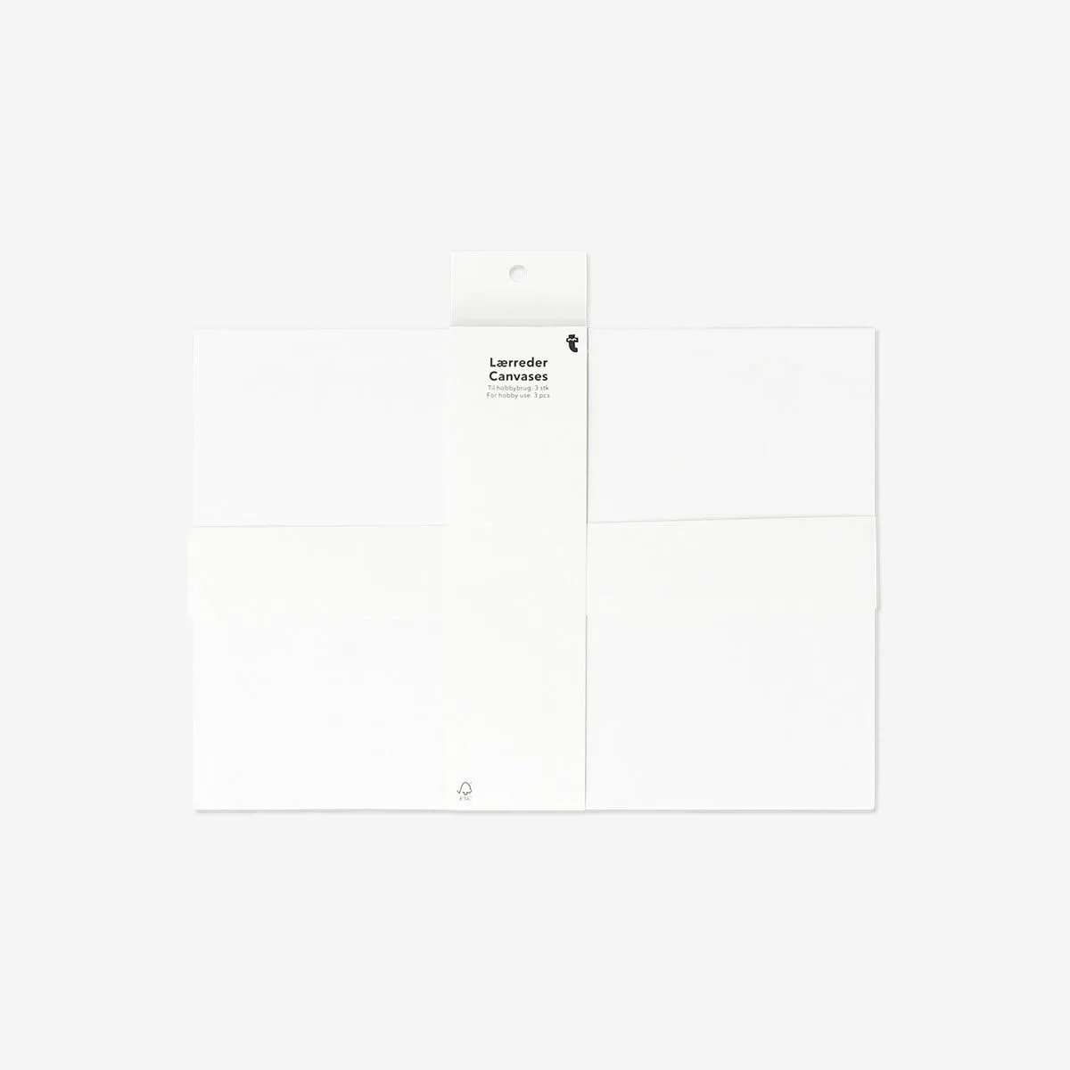 Flying Tiger Copenhagen 3'lü İnce Kanvas A4