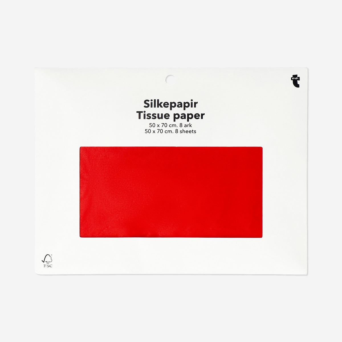 Flying Tiger Copenhagen Kırmızı Grapon Kağıdı