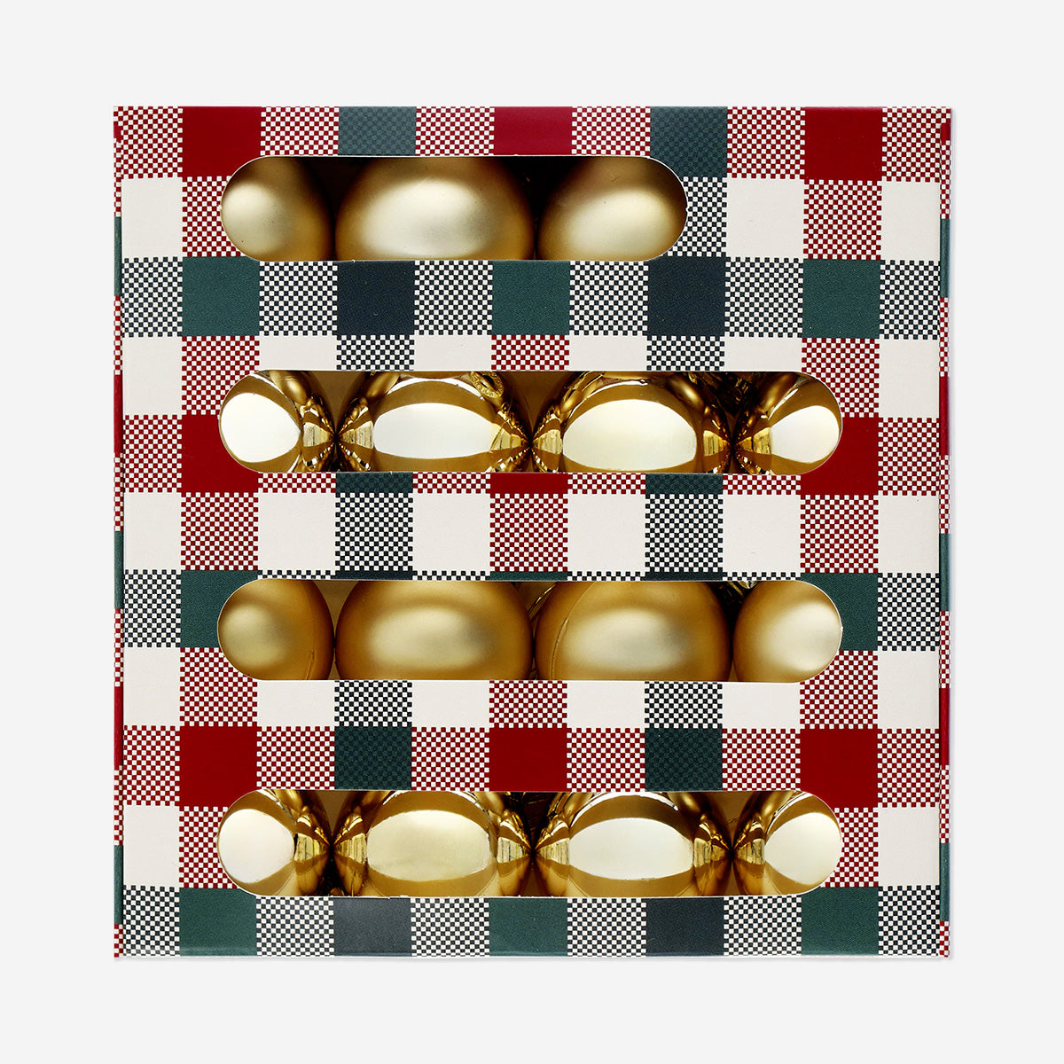 Flying Tiger Copenhagen 16'lı Plastik Küçük Yılbaşı Ağacı Süsü