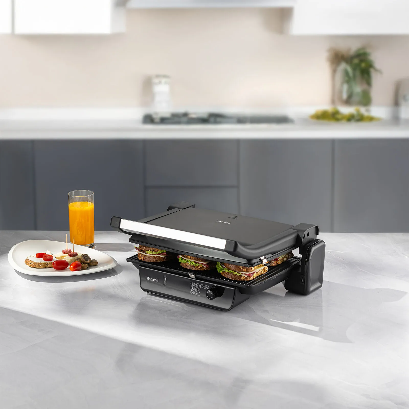 Homend Toastbuster 1334h Tost Makinesi Mat Siyah