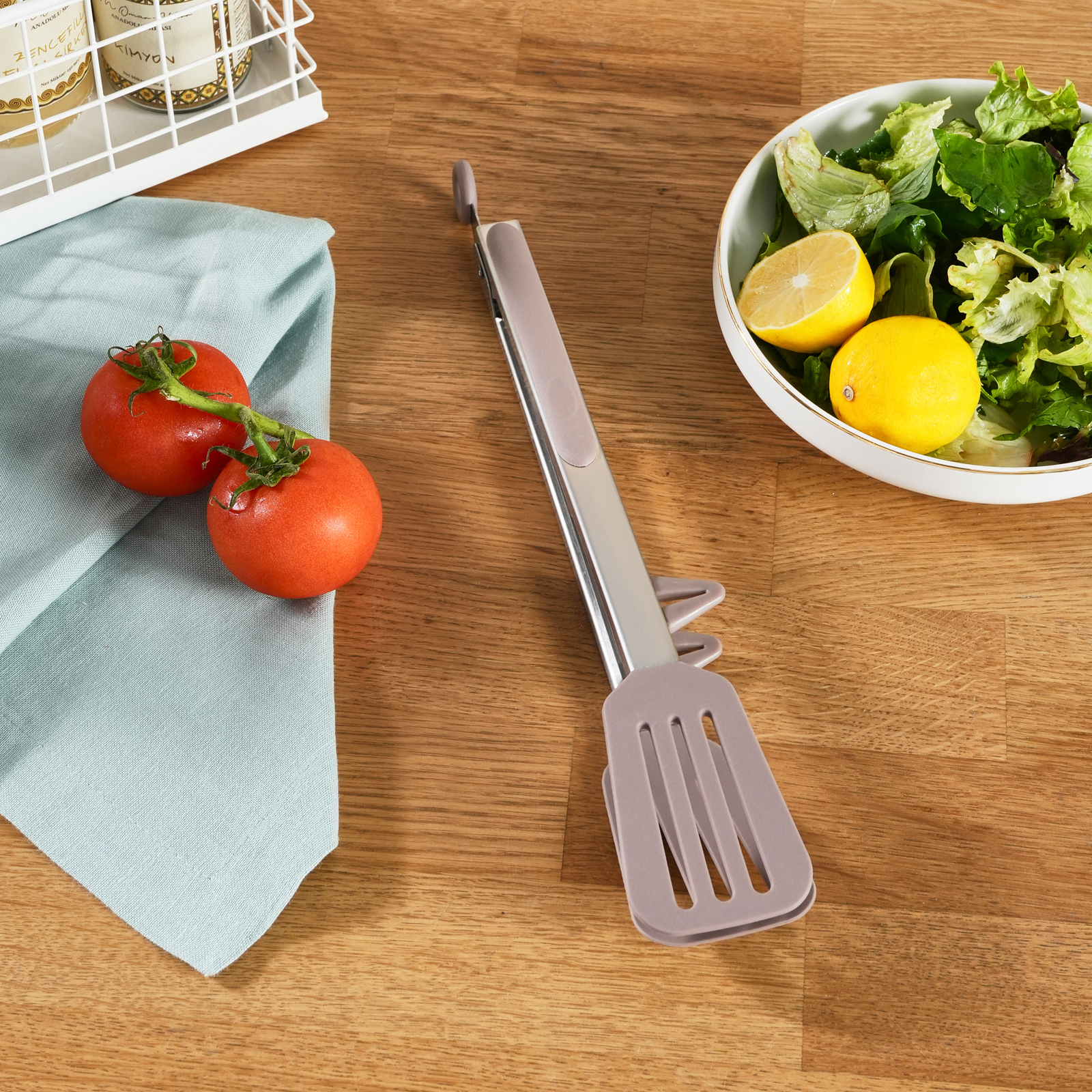 Crick Crack Harmony Silikon Uçlu Çelik Kare Maşa