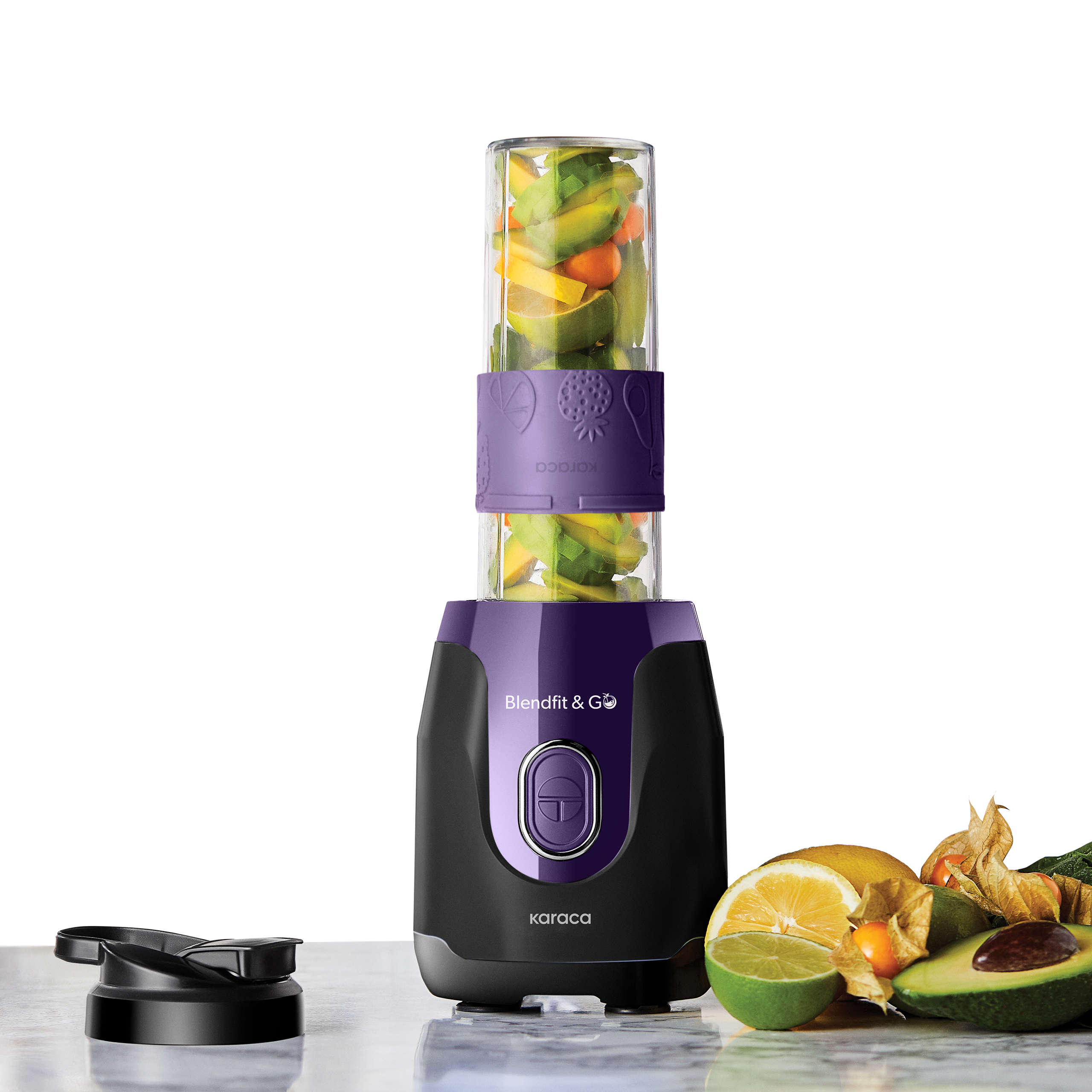 Karaca Blendfit Go Personal Kişisel Smoothie Blender Black Purple