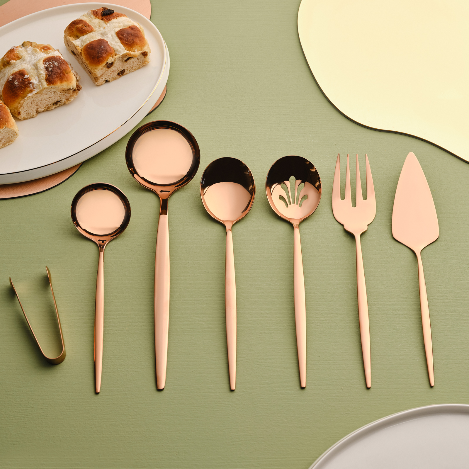 Karaca Orion 7 Parça Servis Seti Rosegold