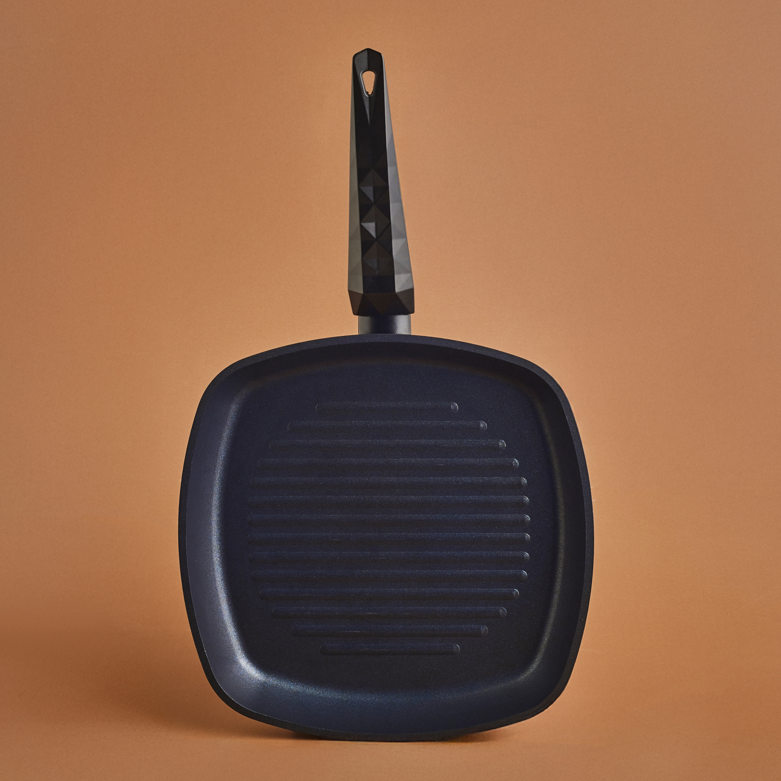 Karaca Biodiamond Antibakteriyel Kulp Grill Tava 28 Cm