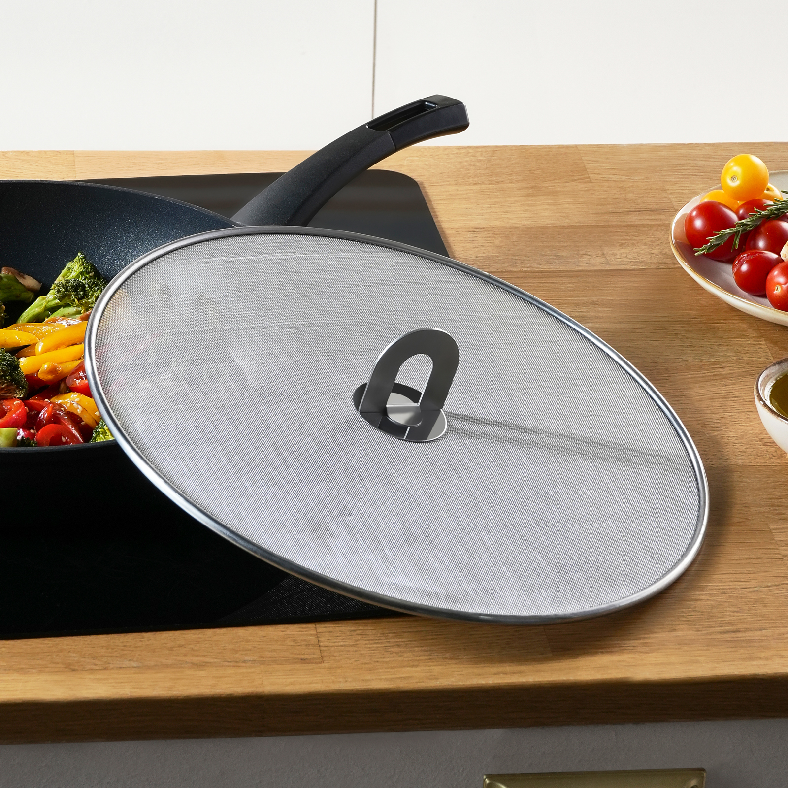 Karaca Yağ Sıçratmaz Kızartma Kapağı