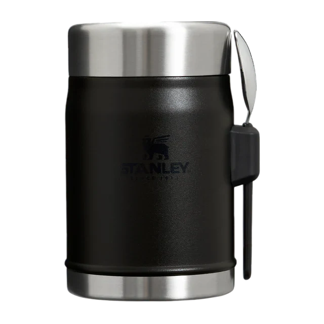 Stanley Classic Legendary Kaşıklı Yemek Termosu 400 ml Black